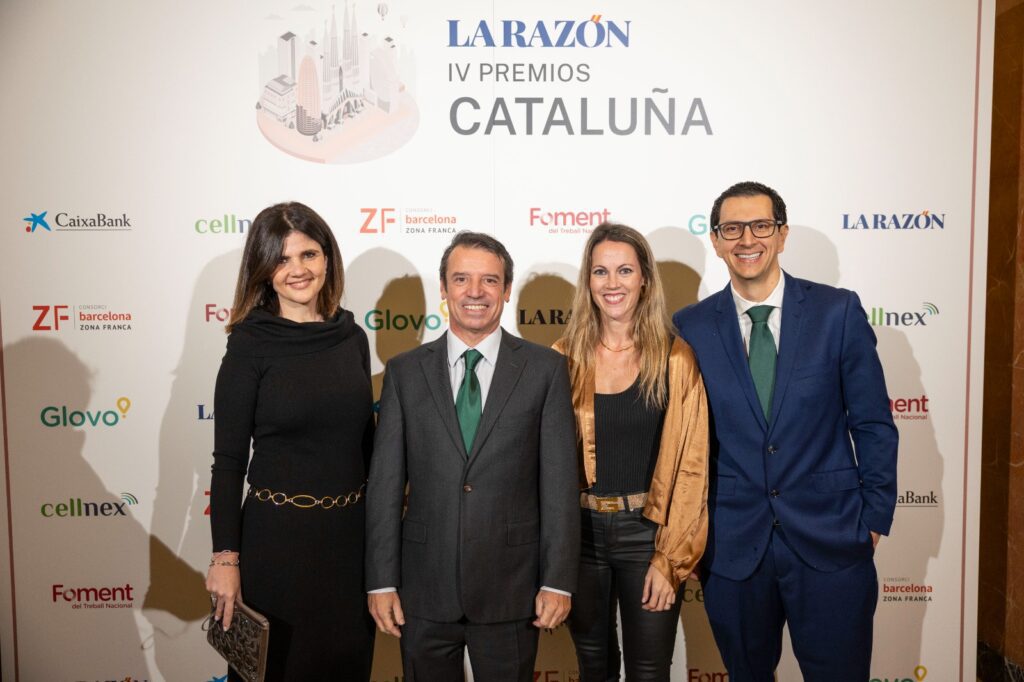 Sonia Suescun, Pedro Ayesa, Lucía García y Dr. Julio Durán