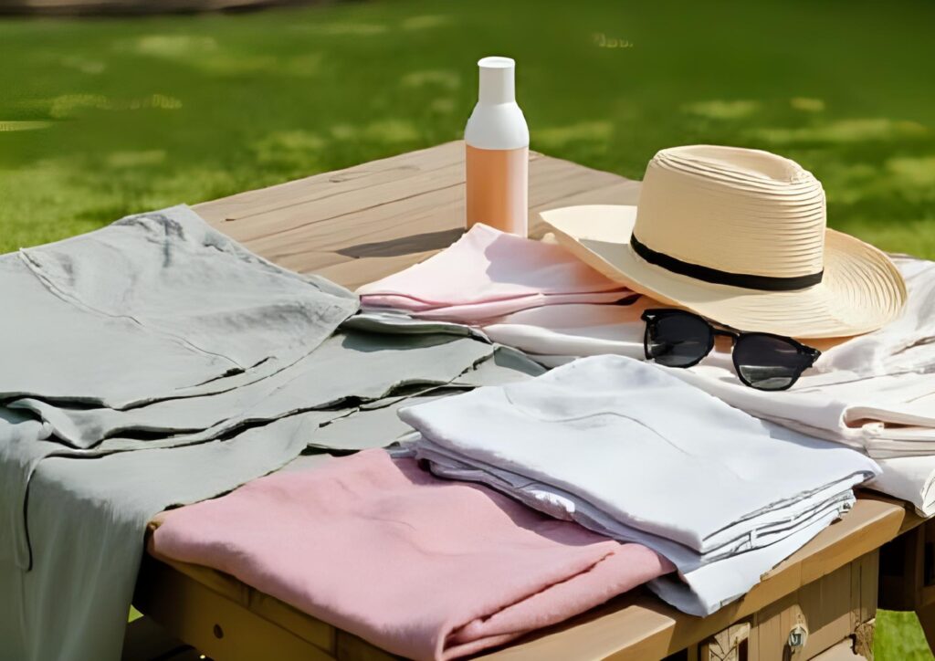 Vestirse con ropa cómoda y transpirable